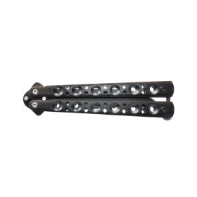 9" Butterfly Knife (Color: silver)